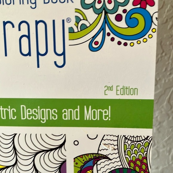 Liqui-Mark: Color Therapy Adult Coloring Book- 48 pages- 2016 - Picture 5 of 16